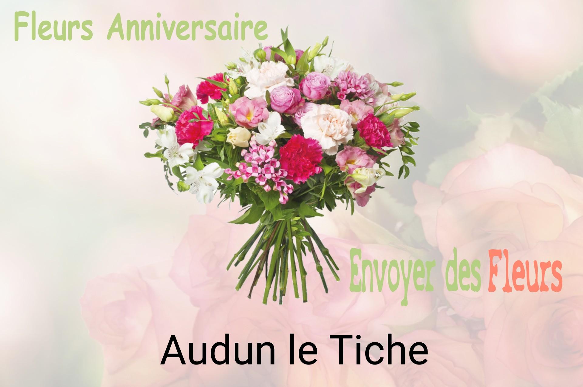Bouquet de fleurs d’anniversaire livré à Audun-le-Tiche