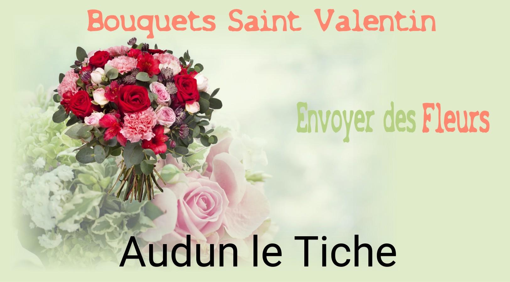 Roses de Saint-Valentin livrées à Audun-le-Tiche